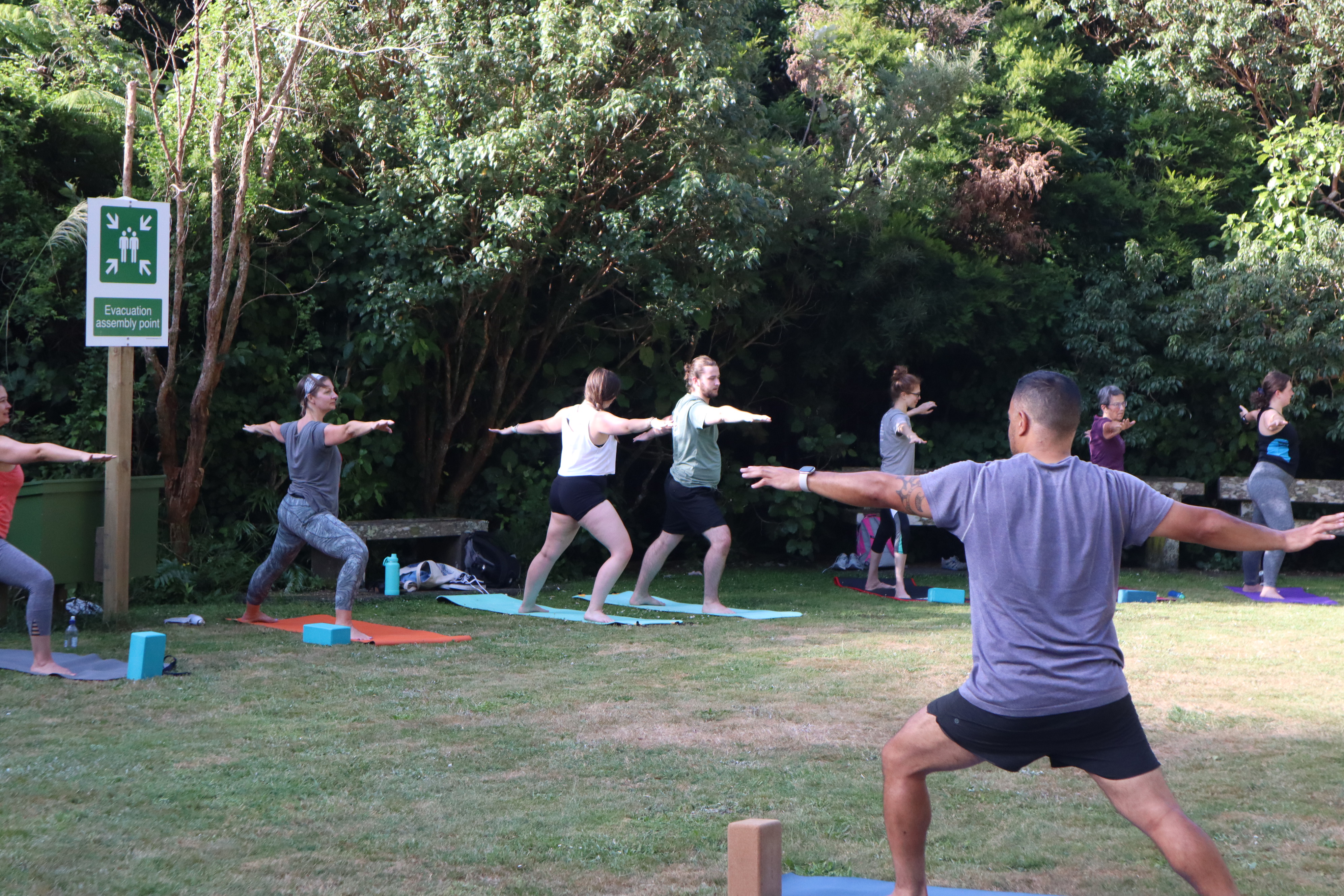 Yoga in the Sanctuary